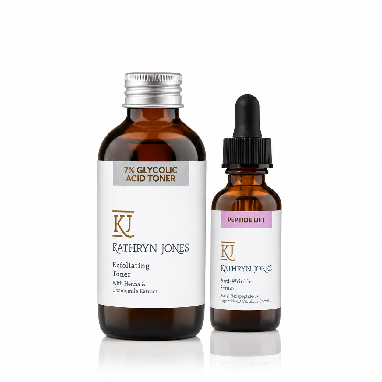 GLO Duo™ – Glycolic Acid Toner & Peptide Lift Serum